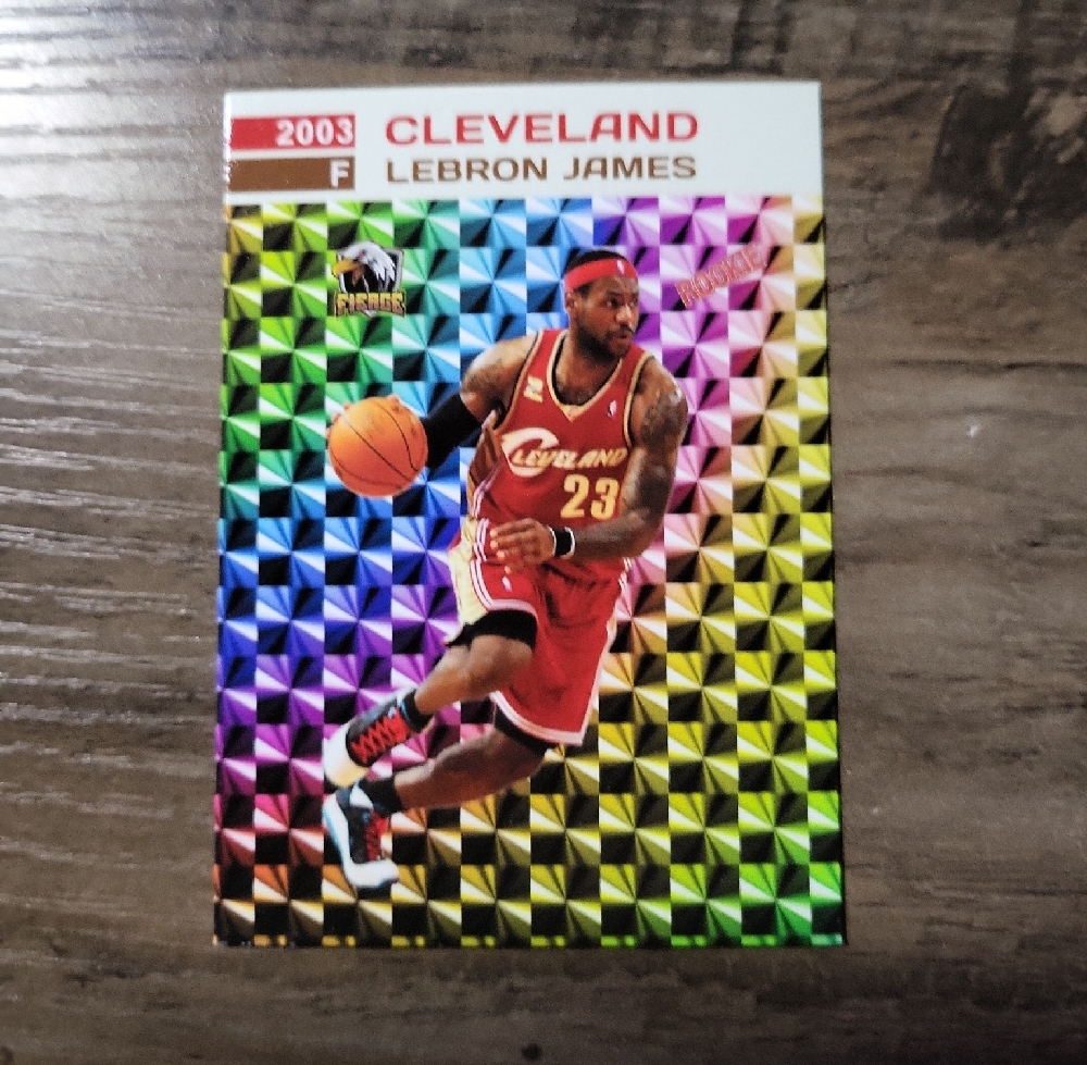 LEBRON JAMES 2003 BASKETBALL CARD